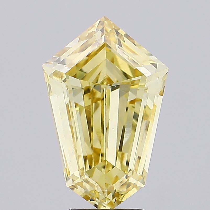 4.82 Carats Yellow Intensity