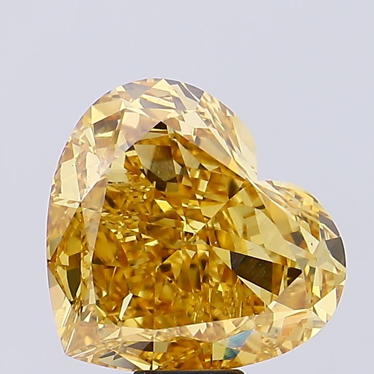 17.19 Carats Yellow Heart