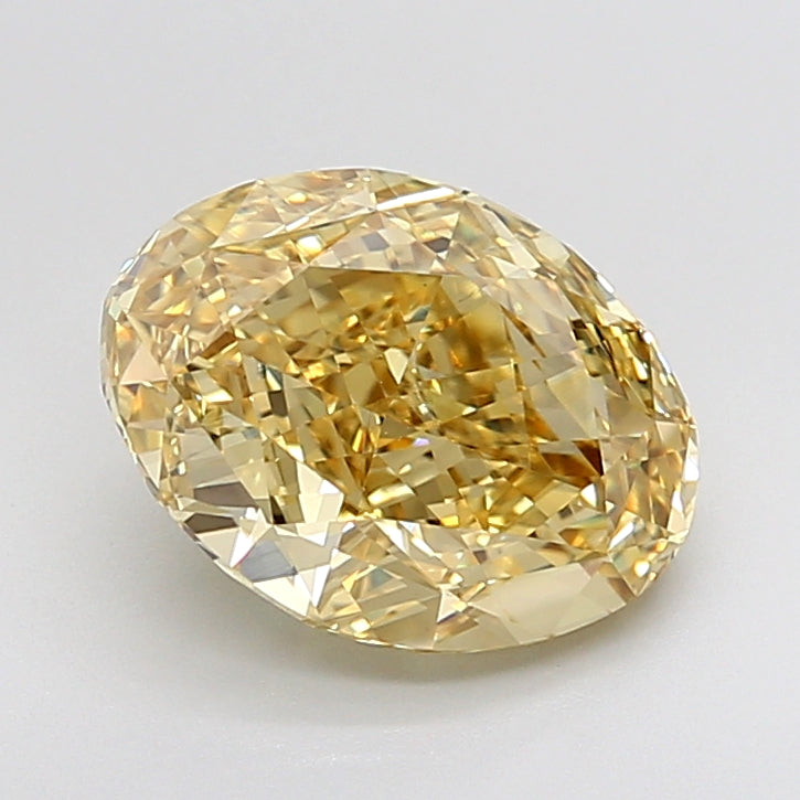 4.84 Carats Yellow Lambency